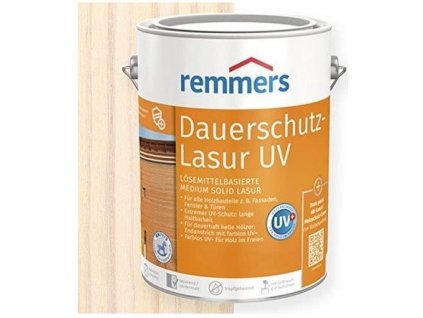 Remmers Dauerschutz Lasur UV (Dříve Langzeit Lasur) 20L weiss-bílá 2268  + dárek v hodnotě až 200Kč k objednávce