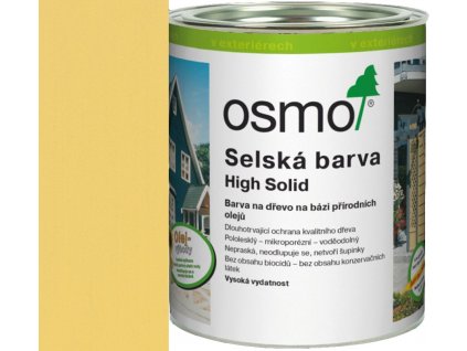 Osmo SELSKÁ BARVA 2,5L 2205 slunečně žlutá + dárek v hodnotě až 250 Kč k objednávce