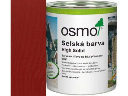 Osmo SELSKÁ BARVA 2,5L 2308 nordicky červená + dárek v hodnotě až 250 Kč k objednávce