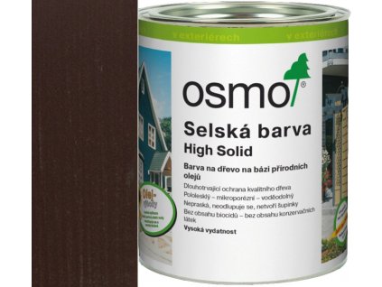 Osmo SELSKÁ BARVA 2,5L 2607 tmavě hnědá + dárek v hodnotě až 250 Kč k objednávce