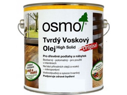 Osmo Tvrdý voskový olej protiskluzový 0,75L 3088 bezbarvý  + dárek dle vlastního výběru k objednávce