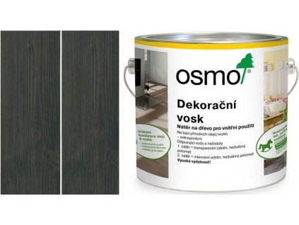 Osmo dekorační vosk transparentní 2,5L 3118 Šedý granit  + dárek dle vlastního výběru k objednávce