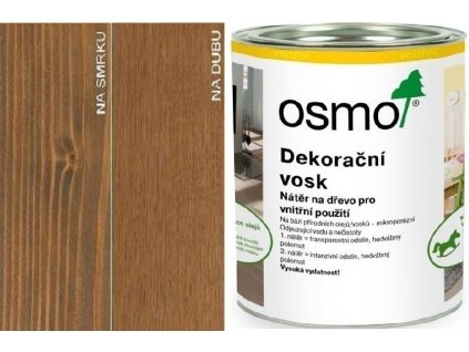 Osmo Dekorační vosk transparentní 0,75L 3166 Ořech  + dárek dle vlastního výběru k objednávce