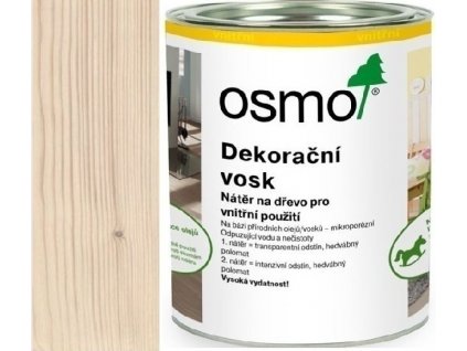 Osmo Dekorační vosk intenzivní odstíny 0,75L 3172 Hedvábí  + dárek dle vlastního výběru k objednávce