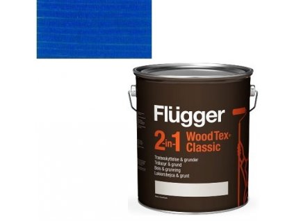 Flügger Wood Tex Classic 2v1 (dříve Flügger 2v1 Classic) - lazurovací lak- 0,75L -odstín U-497  + dárek k objednávce nad 1000Kč