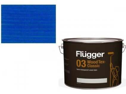 Flügger Wood Tex - Classic 03 Semi-transparent (dříve 96 Classic) - lazurovací lak- 0,75L -odstín U-497  + dárek k objednávce nad 1000Kč