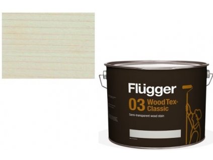 Flügger Wood Tex - Classic 03 Semi-transparent (dříve 96 Classic) - lazurovací lak- 0,75L -odstín U-600  + dárek k objednávce nad 1000Kč