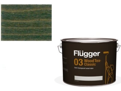 Flügger Wood Tex - Classic 03 Semi-transparent (dříve 96 Classic) - lazurovací lak- 10L -odstín U-619 + dárek v hodnotě až 200 Kč zdarma k objednávce