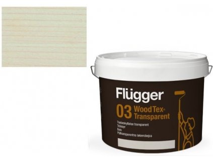 Flügger Wood Tex Aqua 03 Transparent (dříve 95 Aqua) -lazurovací lak - 0,75L odstín U-600  + dárek k objednávce nad 1000Kč