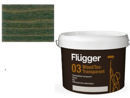 Flügger Wood Tex Aqua 03 Transparent (dříve 95 Aqua) -lazurovací lak - 10L odstín U619 + dárek v hodnotě až 200 Kč zdarma k objednávce