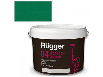 Flügger Wood Tex Aqua 04 Opaque (dříve 98 Aqua) - lazurovací lak - 0,75L odstín RAL 6029  + dárek k objednávce nad 1000Kč