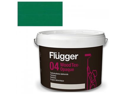 Flügger Wood Tex Aqua 04 Opaque (dříve 98 Aqua) - lazurovací lak - 3L odstín RAL 6029  + dárek dle vlastního výběru k objednávce