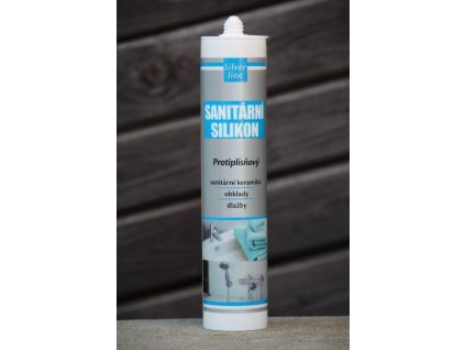 Sanitární silikon 310 ml Silver Line (Velikost a barva tmelu 310 ml  šedý)