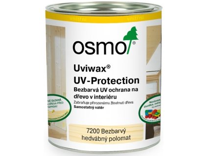 Osmo Uviwax UV Ochrana 0,125L 7200 bezbarvý hedvábně matný  + dárek k objednávce nad 1000Kč