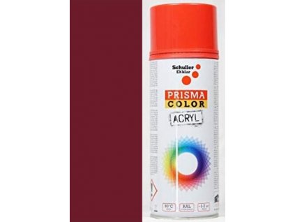 Sprej PRISMA COLOR RAL 3004 purpurově červená, 400 ml