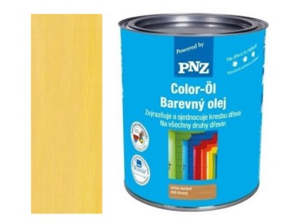 PNZ Barevný olej 0,25l Odstín: Řepkově žlutá  + dárek k objednávce nad 1000Kč