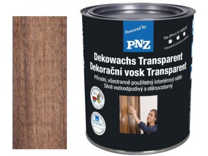 PNZ Dekorační vosk Transparent 0,75l Odstín: Ebenholz - eben  + dárek k objednávce nad 1000Kč
