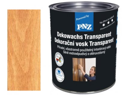 PNZ Dekorační vosk Transparent 0,75l Odstín: Goldahorn - zlatý javor  + dárek k objednávce nad 1000Kč