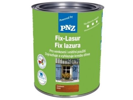 PNZ Fix-Lazur 2,5 L Odstín: Ořech  + dárek k objednávce nad 1000Kč