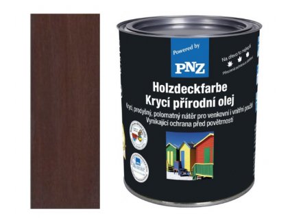 PNZ Krycí přírodní olej 0,75l Odstín: dunkelbraun