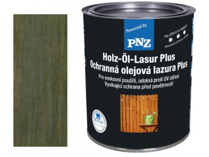 PNZ Olejová lazura Plus 0,75l Odstín: Jedl.zeleň - Tannengrün  + dárek k objednávce nad 1000Kč