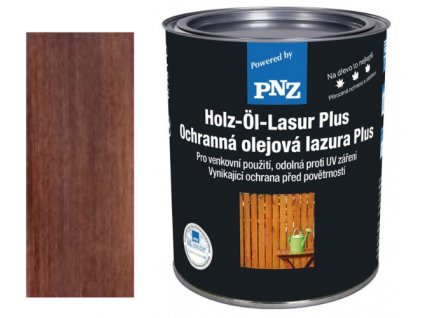 PNZ Olejová lazura Plus 0,75l Odstín: Palisander  + dárek k objednávce nad 1000Kč