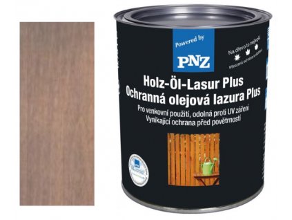 PNZ Olejová lazura Plus 0,75l Odstín: Patina  + dárek k objednávce nad 1000Kč