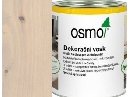 Osmo Dekorační vosk intenzivní odstíny 0,375L 3181 Křemen  + dárek k objednávce nad 1000Kč