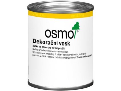Osmo Dekorační vosk transparentní 0,125L 3101 bezbarvý