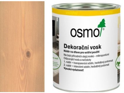 Osmo Dekorační vosk transparentní 0,375L 3102 Buk lehce pařený