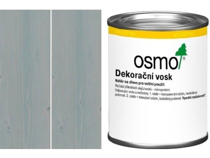 Osmo Dekorační vosk transparentní 0,125L 3119 Hedvábně šedý