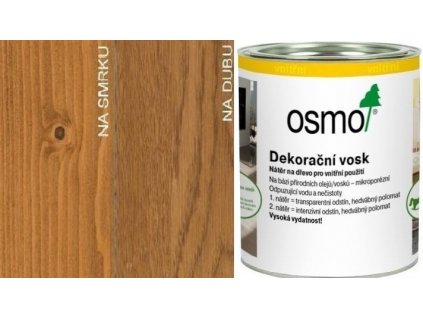 Osmo Dekorační vosk transparentní 0,375L 3123 Zlatý javor  + dárek k objednávce nad 1000Kč