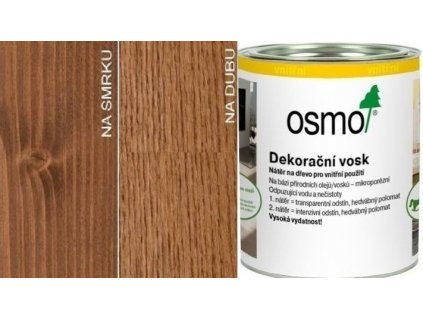 Osmo Dekorační vosk transparentní 0,375L 3138 Mahagon  + dárek k objednávce nad 1000Kč