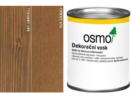 Osmo Dekorační vosk transparentní 0,125L 3166 Ořech  + dárek k objednávce nad 1000Kč