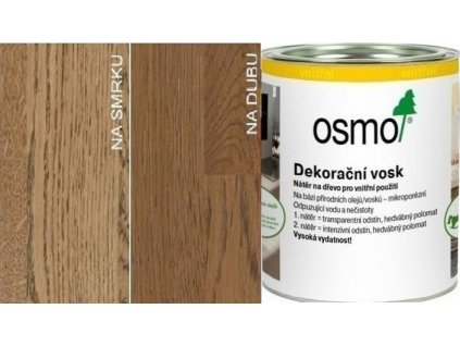 Osmo Dekorační vosk transparentní 0,375L 3168 Dub antický  + dárek k objednávce nad 1000Kč