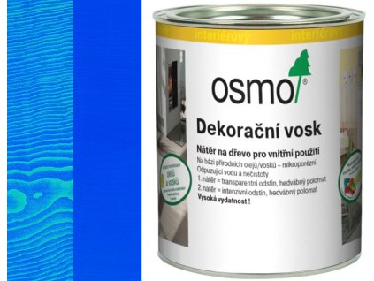 3190547 osmo dekoracni vosk intenzivni odstiny 0 125l modra 3125