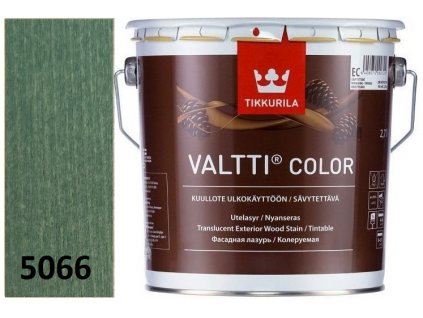 Tikkurila Valtti Color - 2,7L - 5066 - jedlově zelená - Lehti  + dárek dle vlastního výběru k objednávce