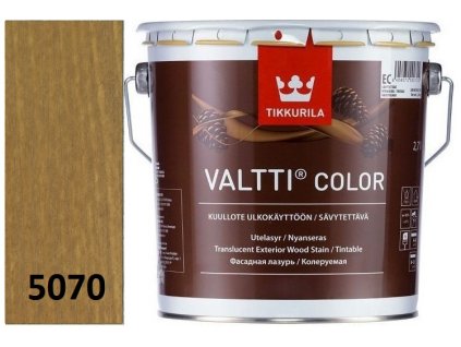 Tikkurila Valtti Color - 2,7L - 5070 - rustikální dub - Ruoko  + dárek dle vlastního výběru k objednávce