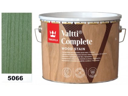 Tikkurila Valtti Complete - 9L - 5066 - jedlově zelená - Lehti  + dárek v hodnotě až 200Kč k objednávce
