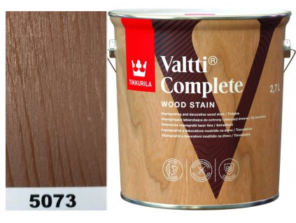 Tikkurila Valtti Complete - 2,7L - 5073 - ořech - petaja  + dárek k objednávce nad 1000Kč