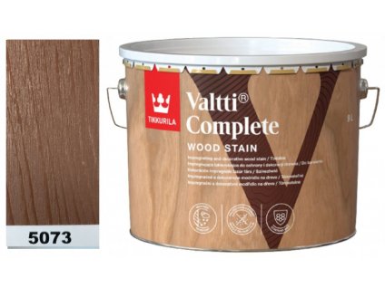 Tikkurila Valtti Complete - 9L - 5073 - ořech - petaja  + dárek k objednávce nad 1000Kč