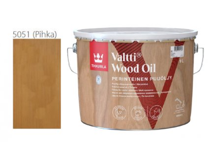 Tikkurila Valtti Wood Oil - PUUÖLJY - 9L - 5051 - Pihka  + dárek v hodnotě až 200Kč k objednávce