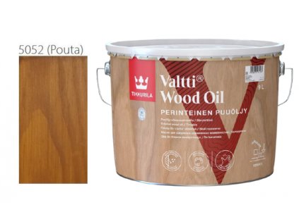Tikkurila Valtti Wood Oil - PUUÖLJY - 9L - 5052 - Pouta  + dárek v hodnotě až 200Kč k objednávce
