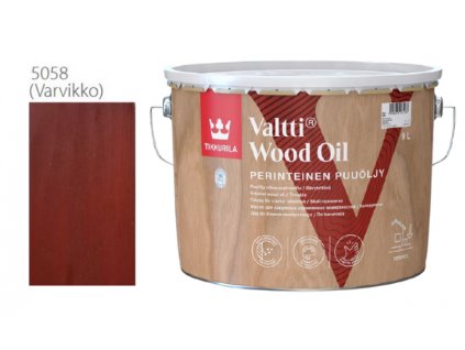 Tikkurila Valtti Wood Oil - PUUÖLJY - 9L - 5058 - Varvikko  + dárek v hodnotě až 200Kč k objednávce