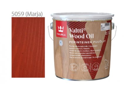 Tikkurila Valtti Wood Oil - PUUÖLJY - 2,7L - 5059 - mahagon - Marja  + dárek dle vlastního výběru k objednávce