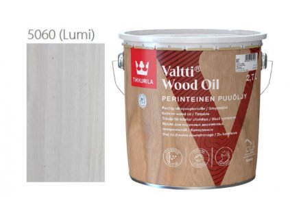 Tikkurila Valtti Wood Oil - PUUÖLJY - 2,7L - 5060 - bílá - Lumi  + dárek dle vlastního výběru k objednávce