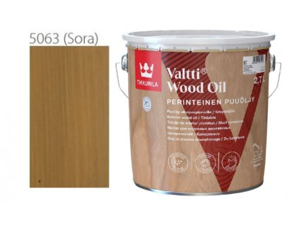 Tikkurila Valtti Wood Oil - PUUÖLJY - 2,7L - 5063 - Sora  + dárek dle vlastního výběru k objednávce