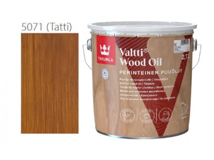 Tikkurila Valtti Wood Oil - PUUÖLJY - 2,7L - 5071 - Tatti  + dárek dle vlastního výběru k objednávce