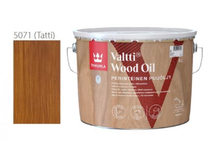 Tikkurila Valtti Wood Oil - PUUÖLJY - 9L - 5071 - Tatti  + dárek v hodnotě až 200Kč k objednávce