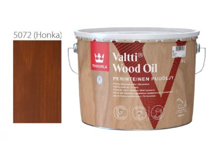 Tikkurila Valtti Wood Oil - PUUÖLJY - 9L - 5072 - teak - Honka  + dárek v hodnotě až 200Kč k objednávce